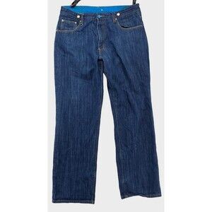 Crown Collective Jeans Mens 38x33 Blue Denim Pants Hip Hop Urban Street Flip